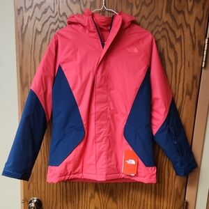 The North Face Girls Kira Triclimate Jacket, YXL, Pink